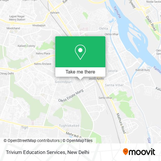 Trivium Education Services map