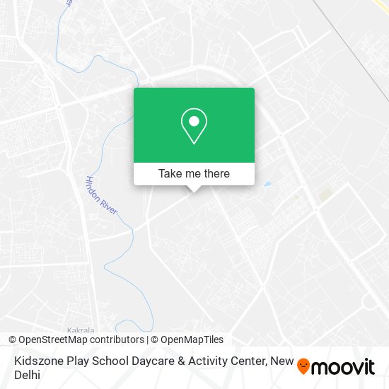 Kidszone Play School Daycare & Activity Center map