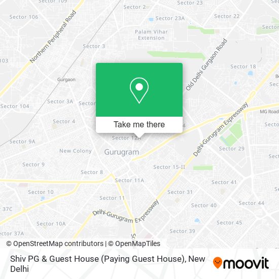 Shiv PG & Guest House (Paying Guest House) map