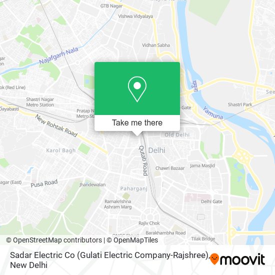 Sadar Electric Co (Gulati Electric Company-Rajshree) map
