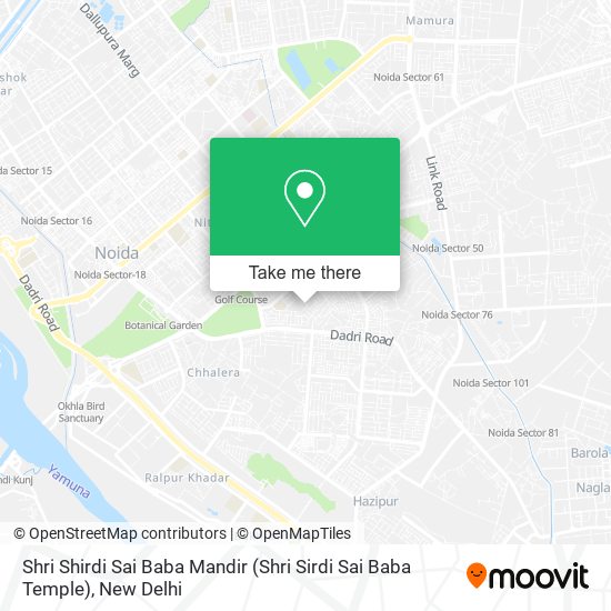 Shri Shirdi Sai Baba Mandir (Shri Sirdi Sai Baba Temple) map
