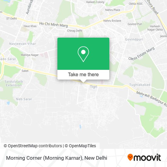 Morning Corner (Morning Karnar) map