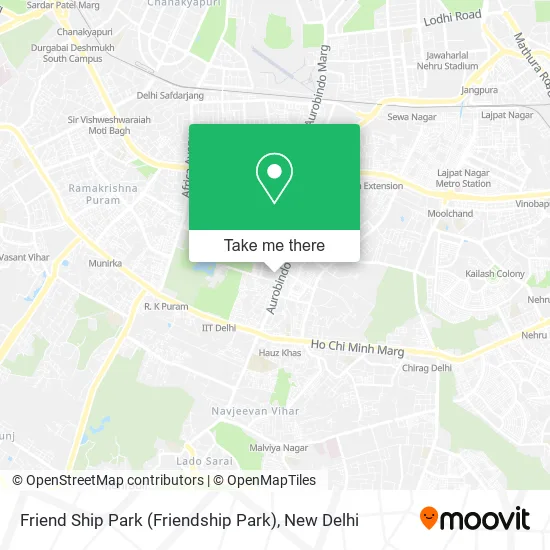 Friend Ship Park (Friendship Park) map