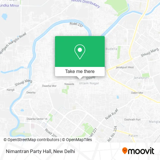 Nimantran Party Hall map