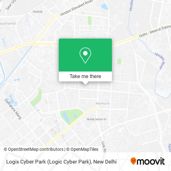 Logix Cyber Park (Logic Cyber Park) map