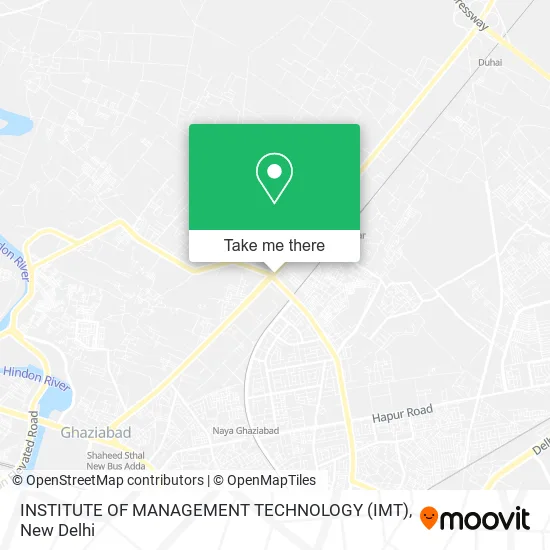 INSTITUTE OF MANAGEMENT TECHNOLOGY (IMT) map