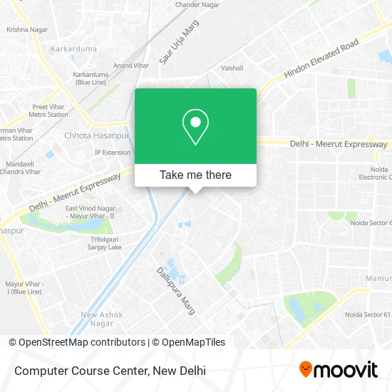 Computer Course Center map