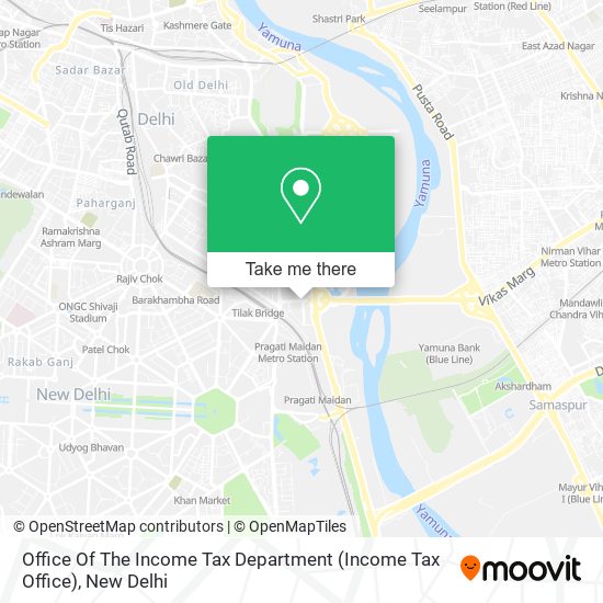 Office Of The Income Tax Department (Income Tax Office) map