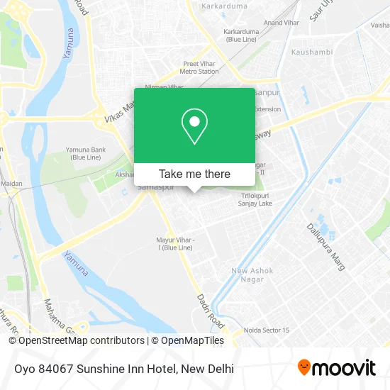 Oyo 84067 Sunshine Inn Hotel map