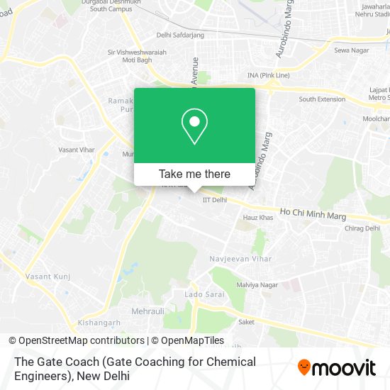 The Gate Coach (Gate Coaching for Chemical Engineers) map