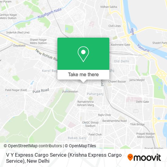 V Y Express Cargo Service (Krishna Express Cargo Service) map