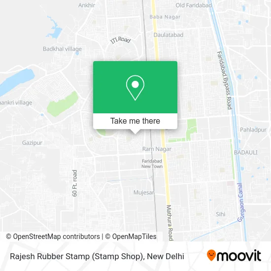 Rajesh Rubber Stamp (Stamp Shop) map