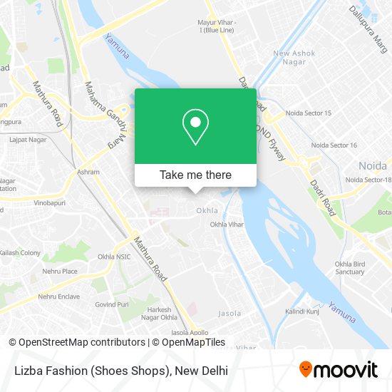 Lizba Fashion (Shoes Shops) map