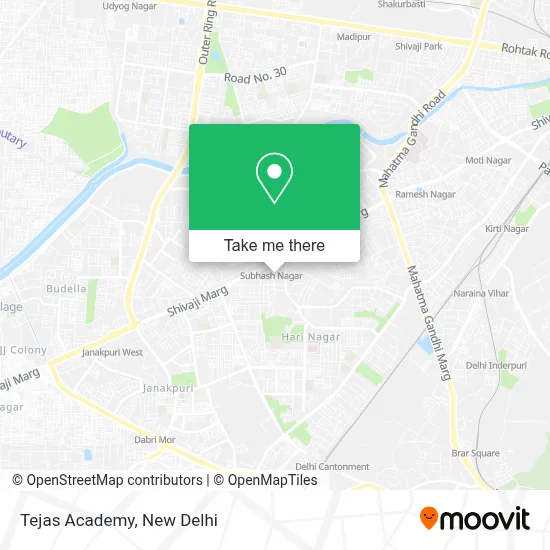 Tejas Academy map
