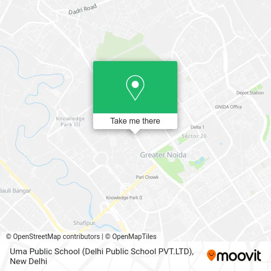 Uma Public School (Delhi Public School PVT.LTD) map