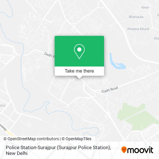 Police Station-Surajpur map
