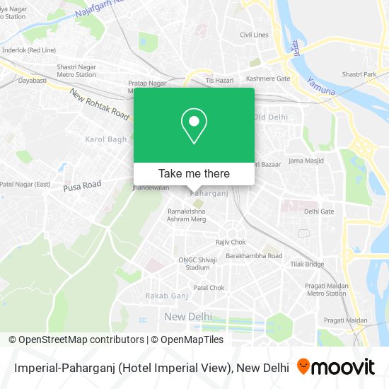 Imperial-Paharganj (Hotel Imperial View) map