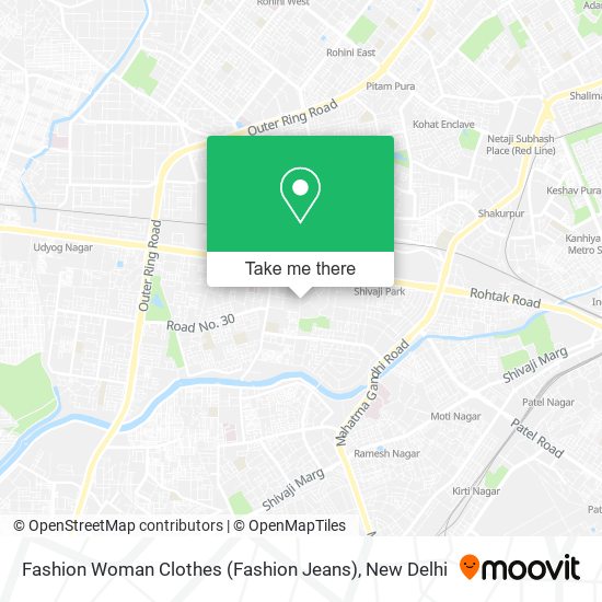 Fashion Woman Clothes (Fashion Jeans) map