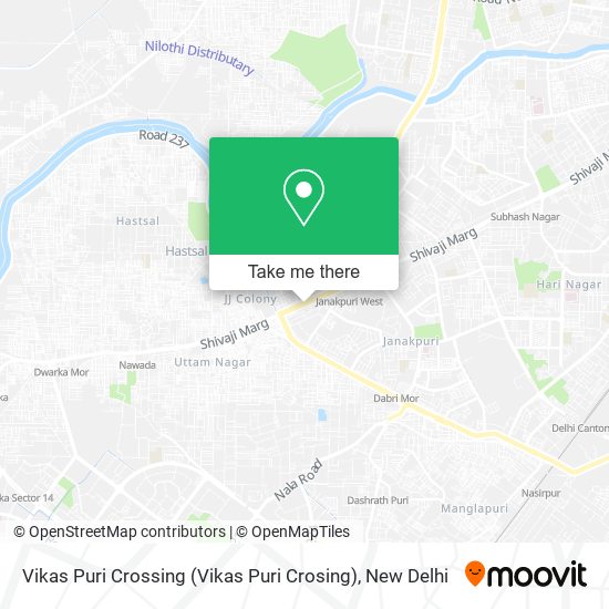 Vikas Puri Crossing (Vikas Puri Crosing) map