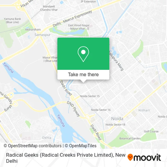 Radical Geeks (Radical Creeks Private Limited) map