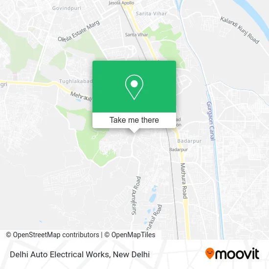 Delhi Auto Electrical Works map