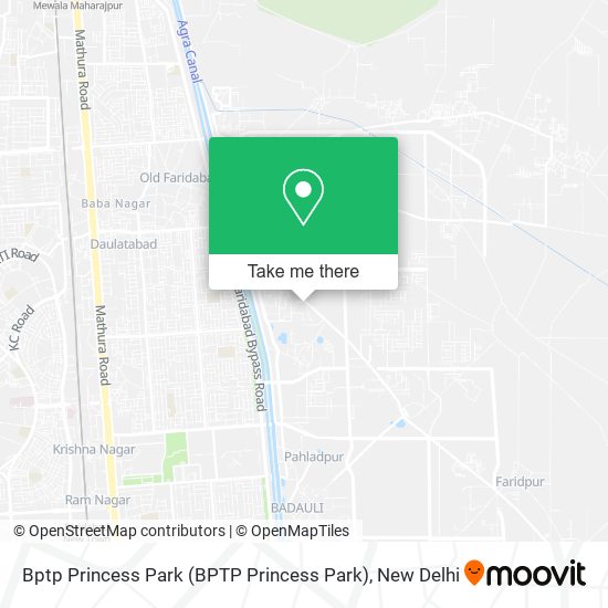 Bptp Princess Park (BPTP Princess Park) map