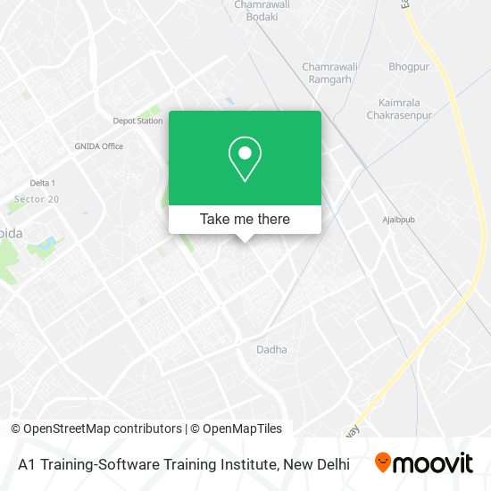 A1 Training-Software Training Institute map
