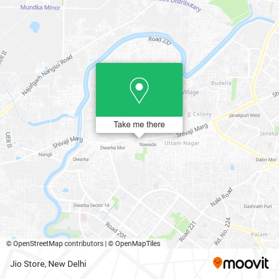 Jio Store map