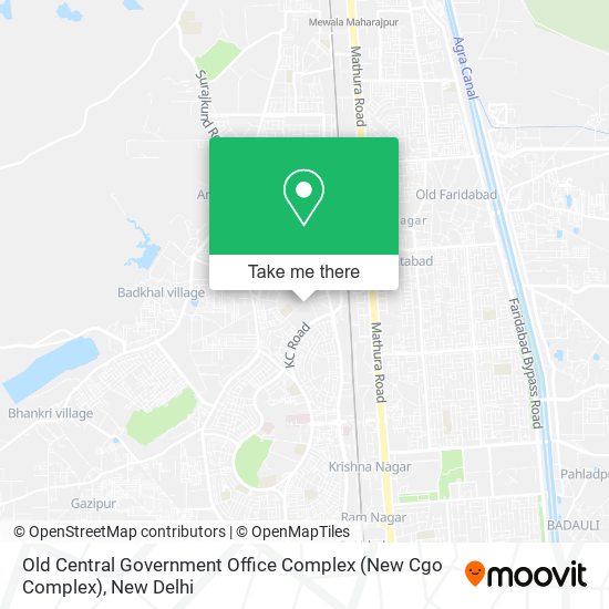 Old Central Government Office Complex (New Cgo Complex) map