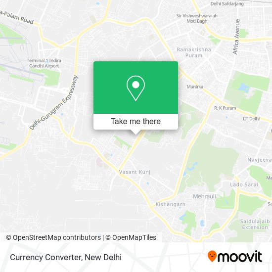 Currency Converter map