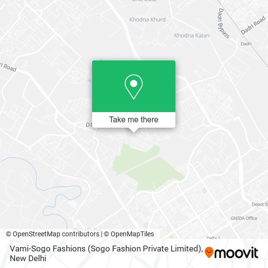 Vami-Sogo Fashions (Sogo Fashion Private Limited) map