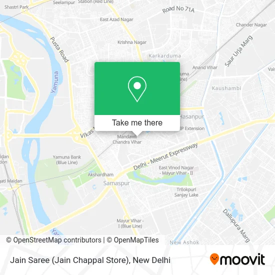 Jain Saree (Jain Chappal Store) map