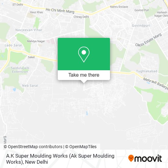 A.K Super Moulding Works map