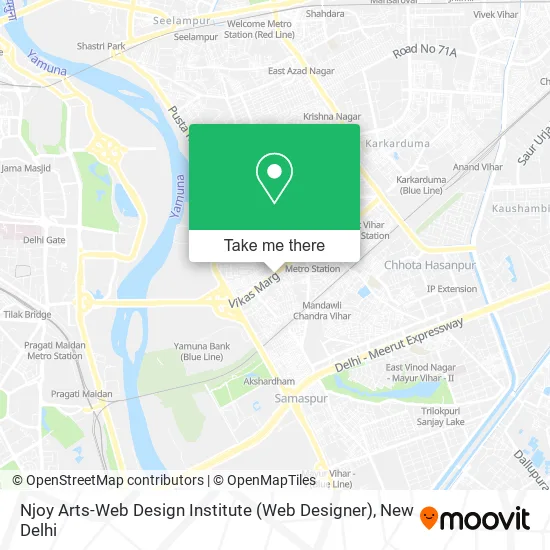 Njoy Arts-Web Design Institute (Web Designer) map