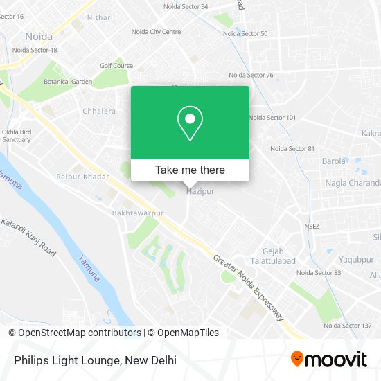 Philips Light Lounge map