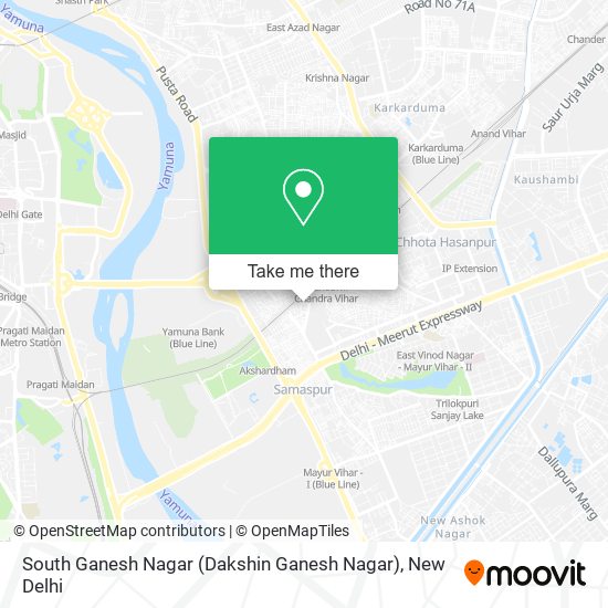 South Ganesh Nagar (Dakshin Ganesh Nagar) map