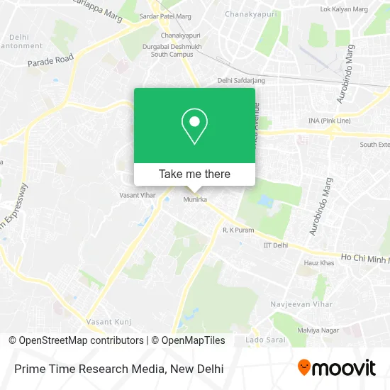 Prime Time Research Media map