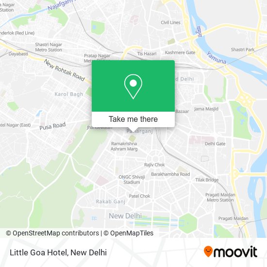 Little Goa Hotel map