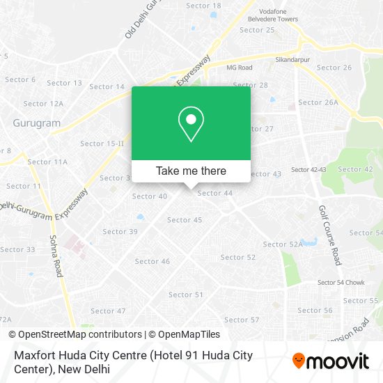 Maxfort Huda City Centre (Hotel 91 Huda City Center) map
