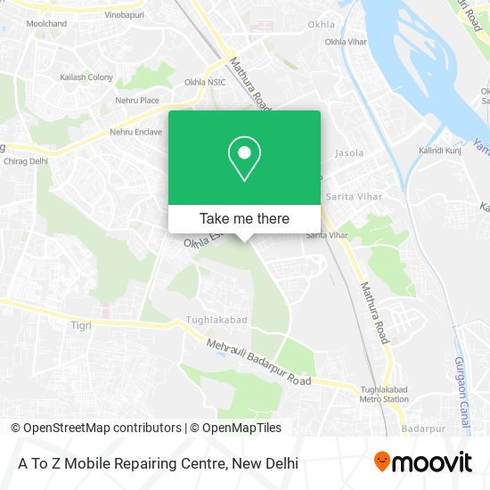 A To Z Mobile Repairing Centre map