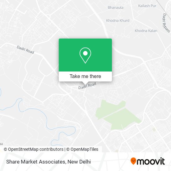 Share Market Associates map
