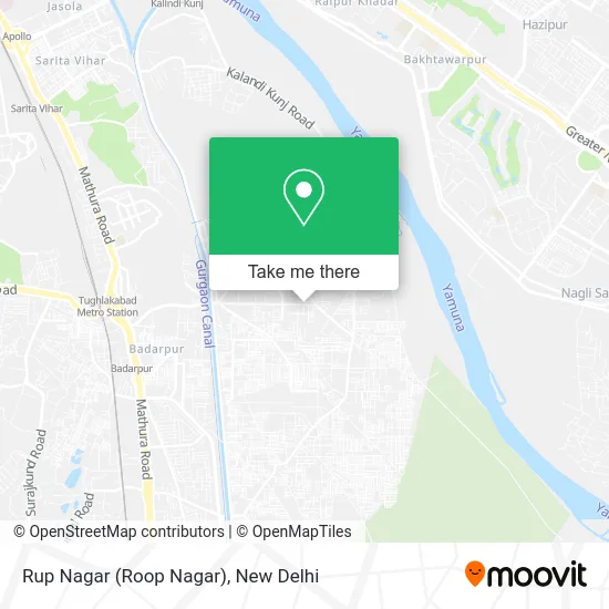 Rup Nagar (Roop Nagar) map