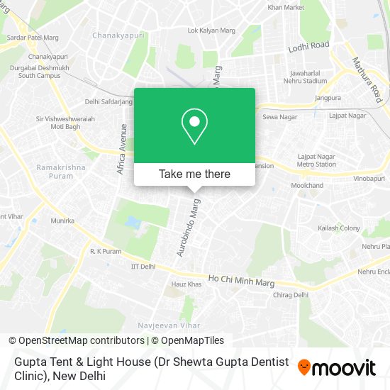 Gupta Tent & Light House (Dr Shewta Gupta Dentist Clinic) map