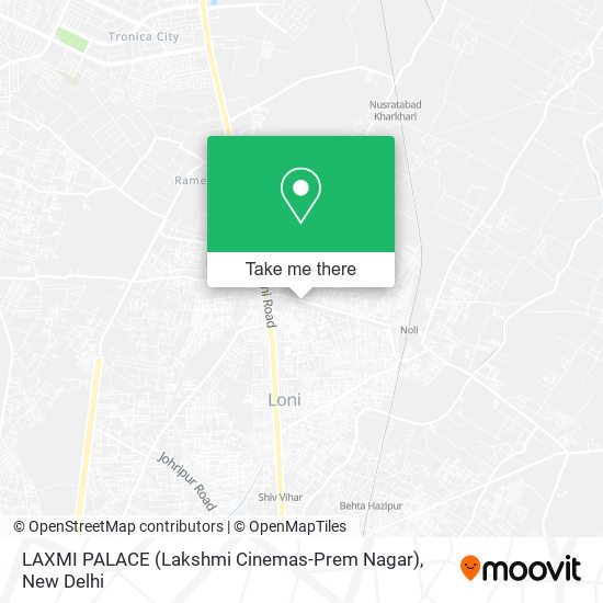 LAXMI PALACE (Lakshmi Cinemas-Prem Nagar) map