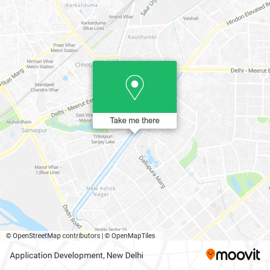 Application Development map