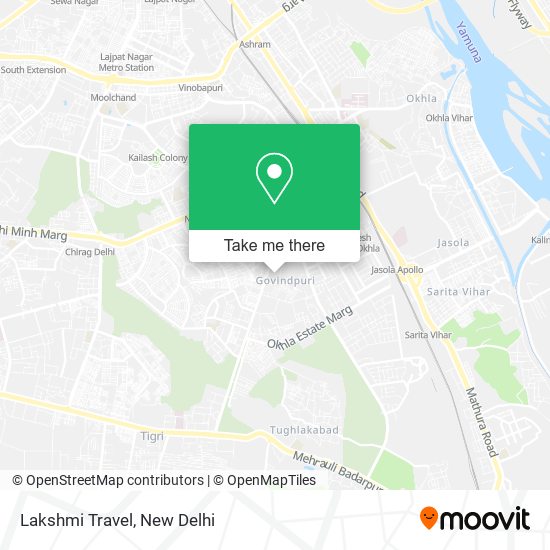 Lakshmi Travel map