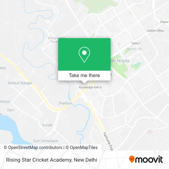 Rising Star Cricket Academy map