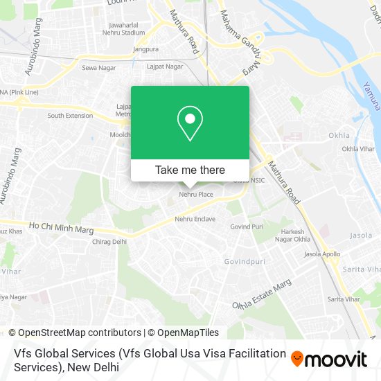 Vfs Global Services (Vfs Global Usa Visa Facilitation Services) map