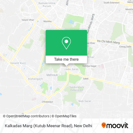 Kalkadas Marg (Kutub Meenar Road) map