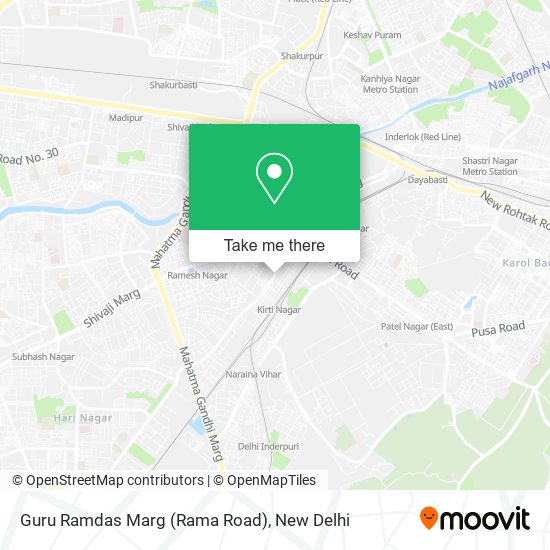 Guru Ramdas Marg (Rama Road) map